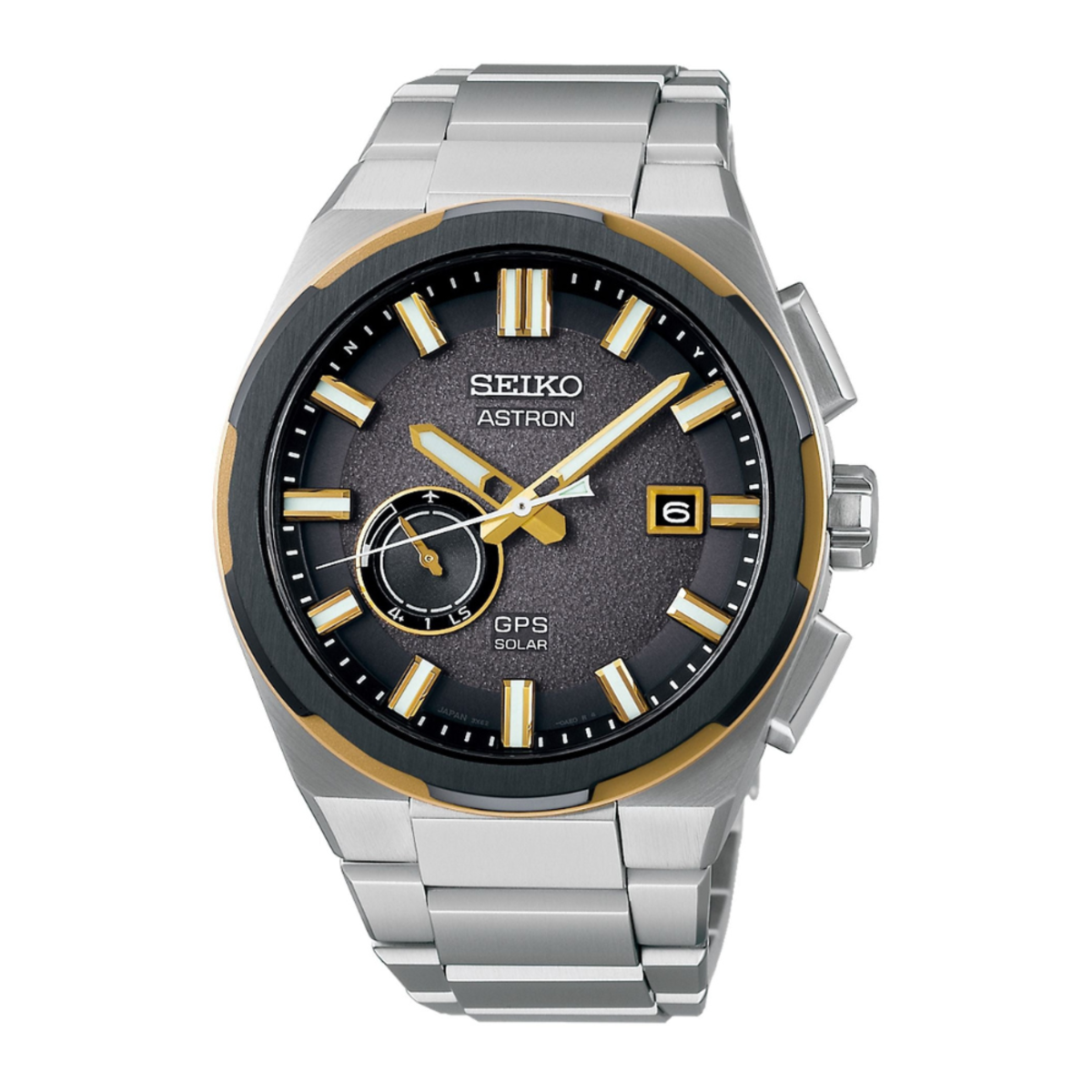 Seiko Astron GPS Solar Nexter Series "Sun Gold" Titanium Watch SSJ026J1