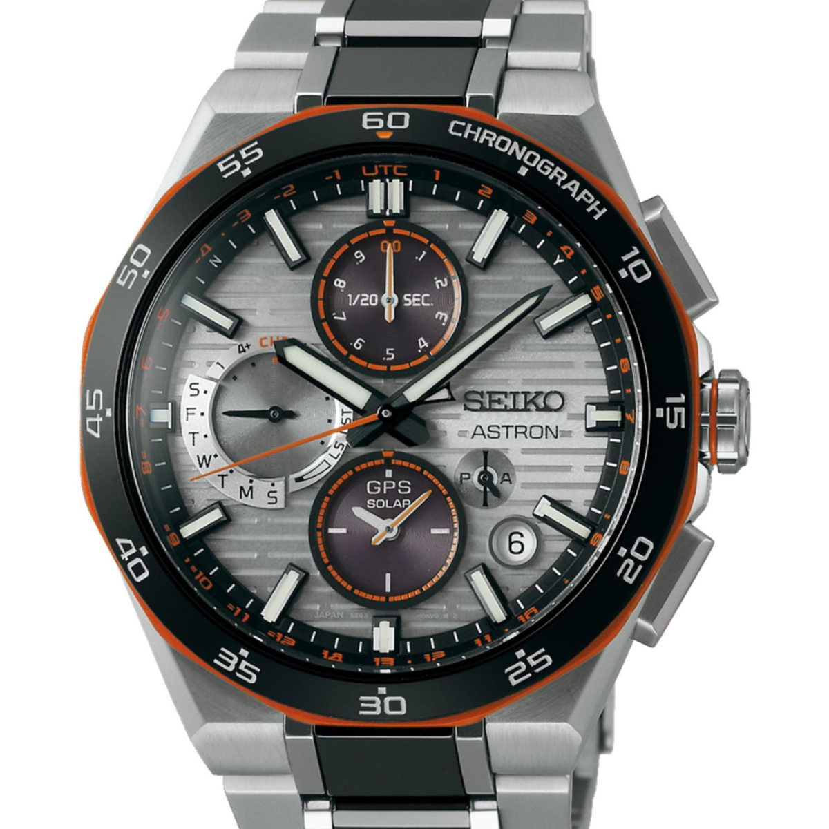 Seiko SSH183 SSH183J1 Astron GPS Solar Titanium Limited Edition Watch