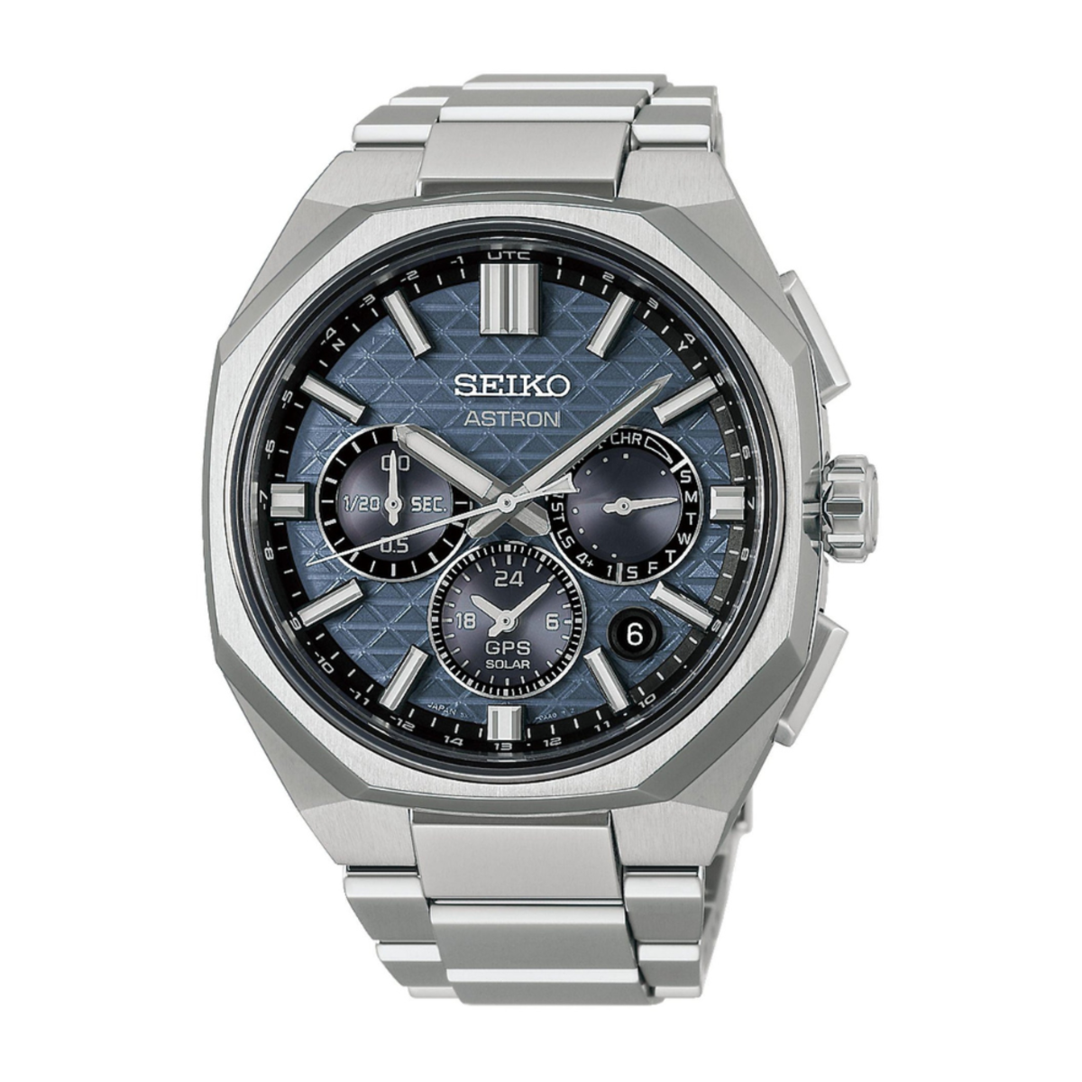 Seiko Astron GPS Solar Titanium Men's Watch HAB001J1