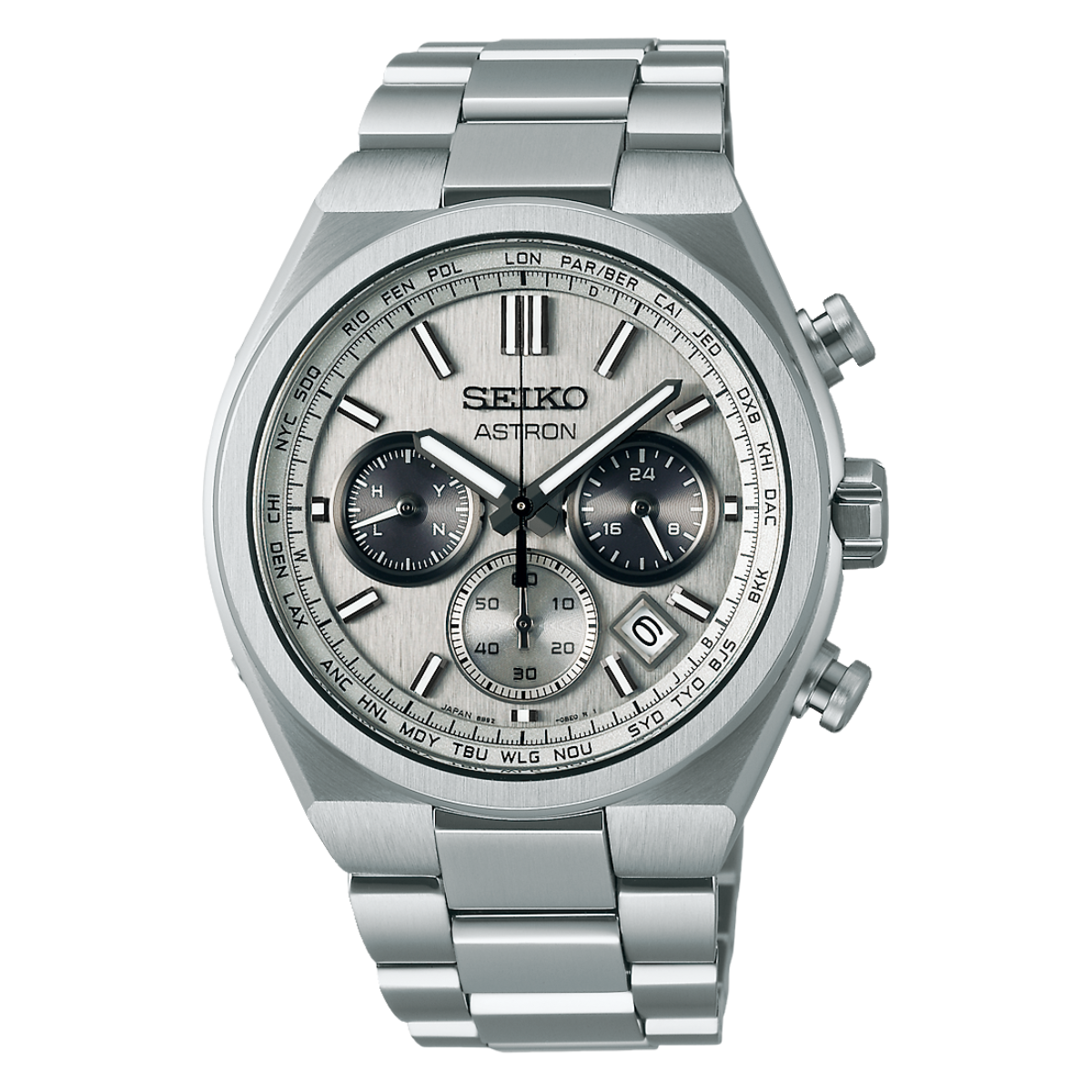 Seiko Astron SBXY065 Men’s Solar GPS Radio-Controlled Watch