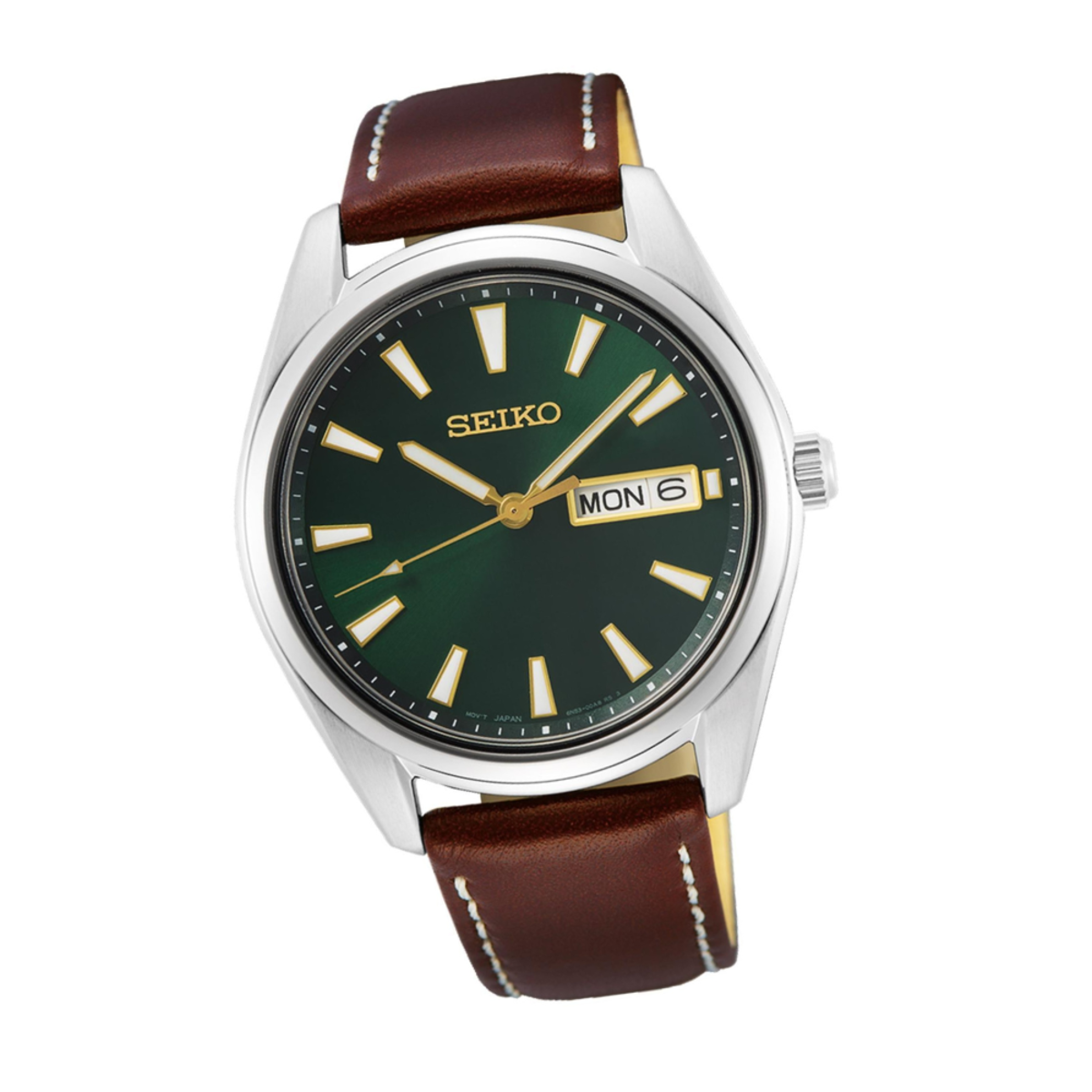 Seiko Conceptual Men’s Quartz Leather SUR449P1 Watch
