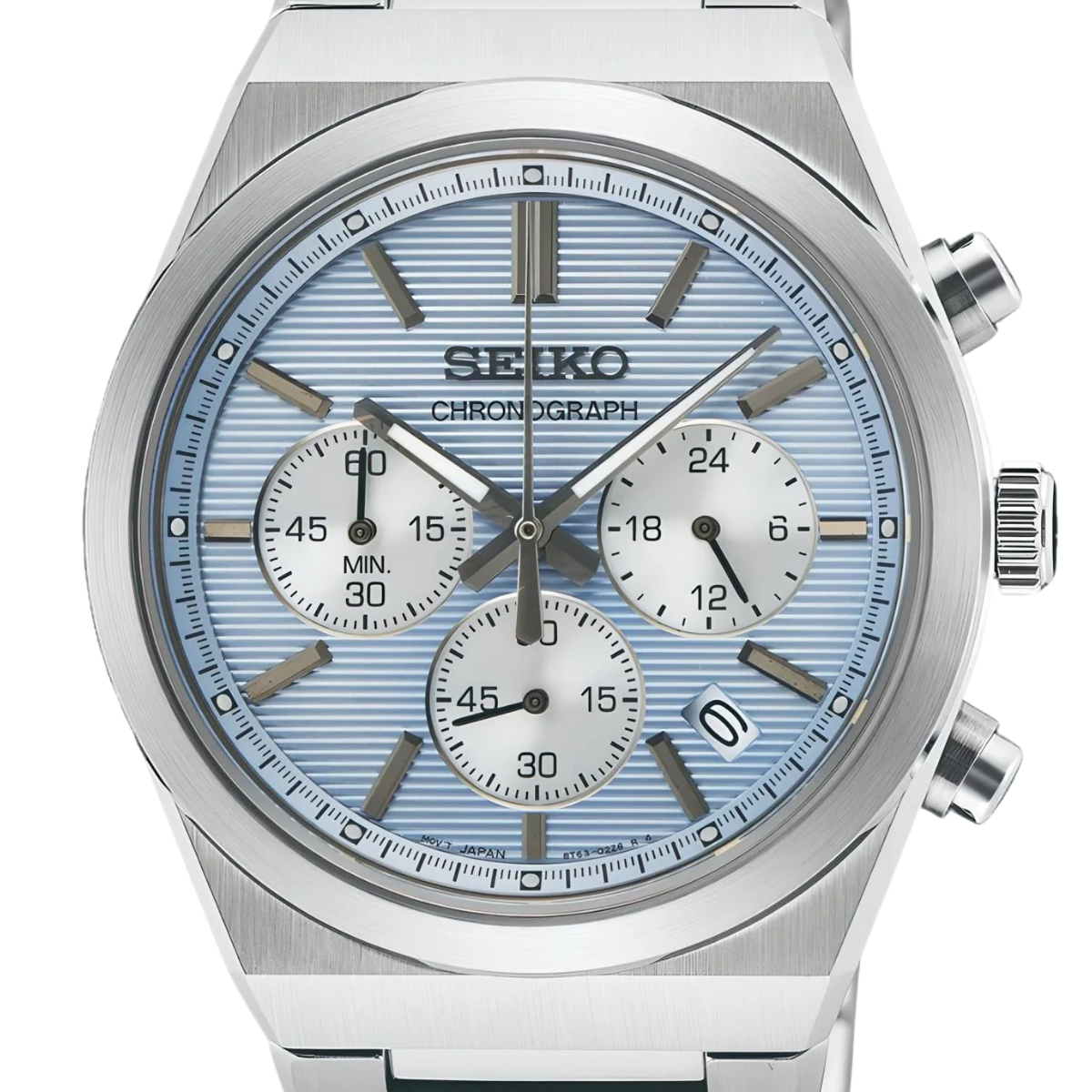 Seiko Conceptual Quartz Chronograph Light Blue SSB459P1