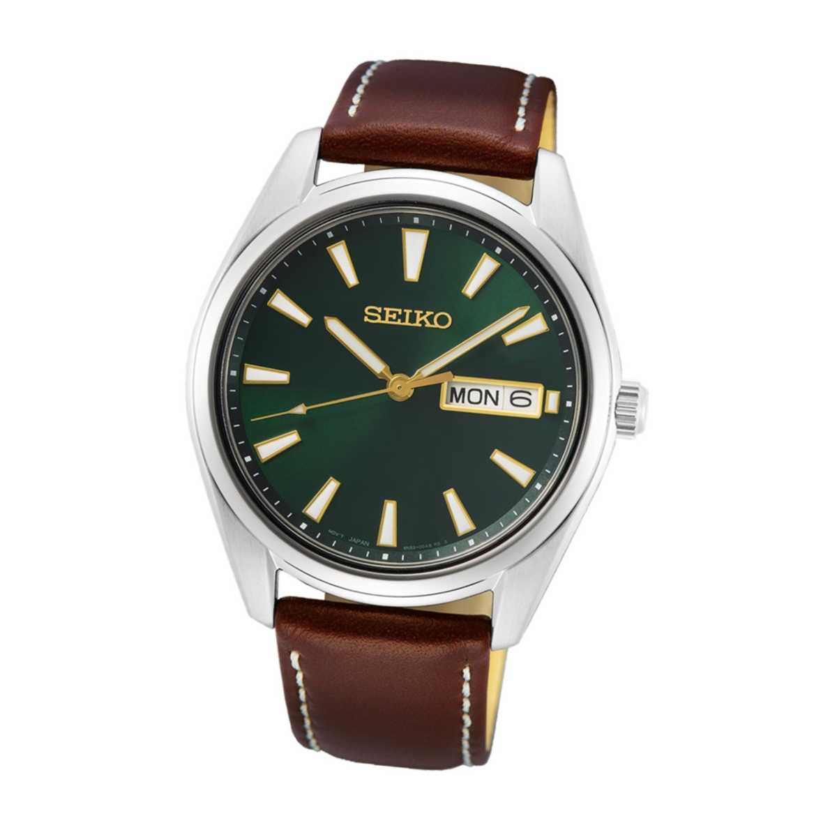 Seiko Conceptual Men’s Quartz Leather SUR449P1 Watch
