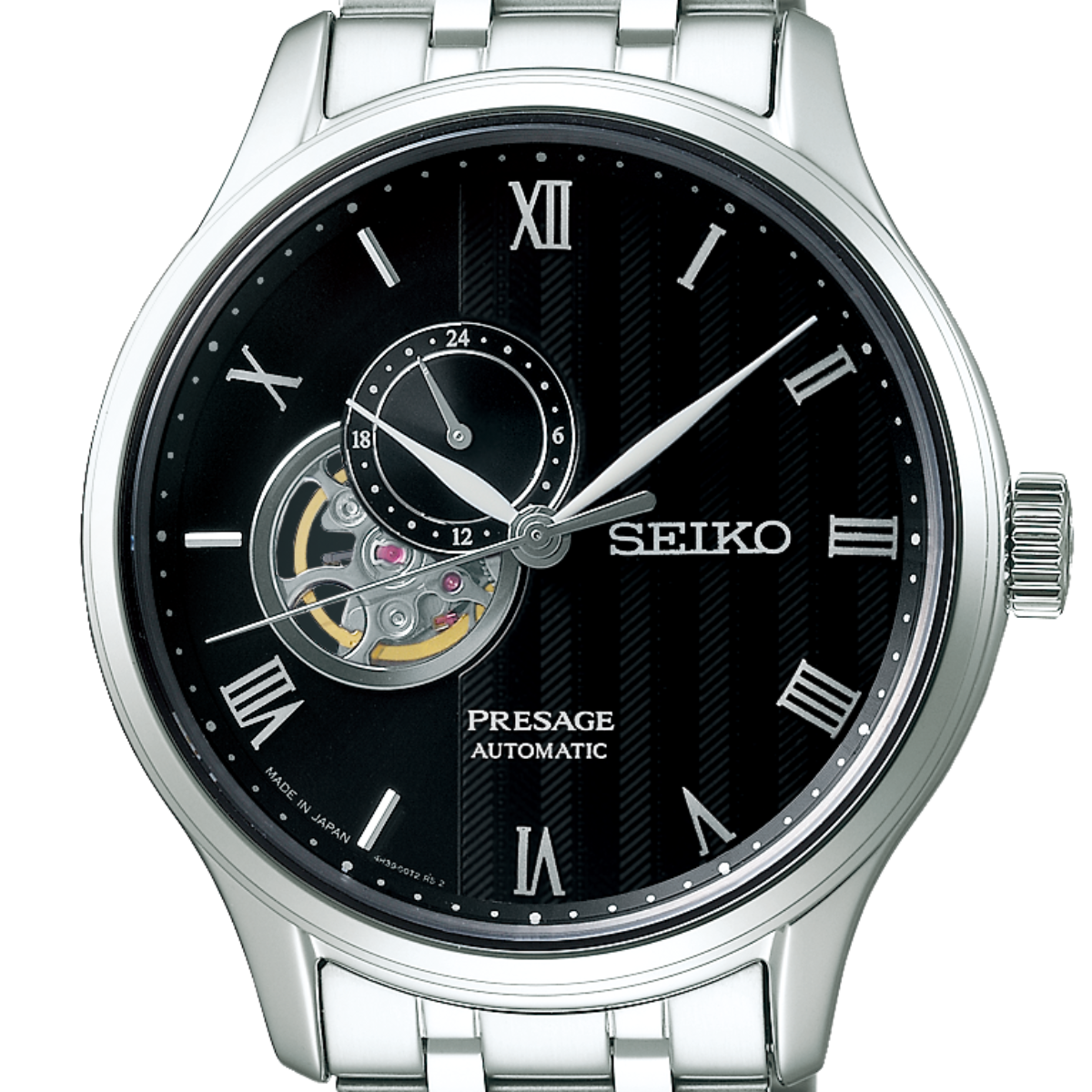 Seiko Presage Japanese Garden Automatic Black Dial SSA377J1