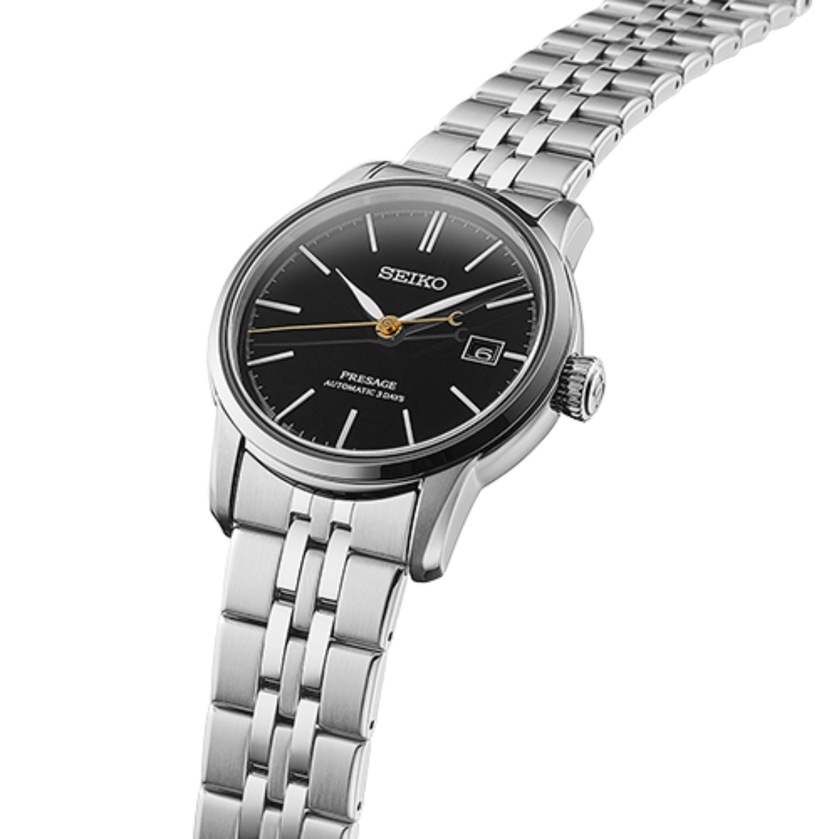 Seiko Presage Craftsmanship SPB405J1 SPB405 Automatic Deep Black Urushi Lacquer Dial Watch