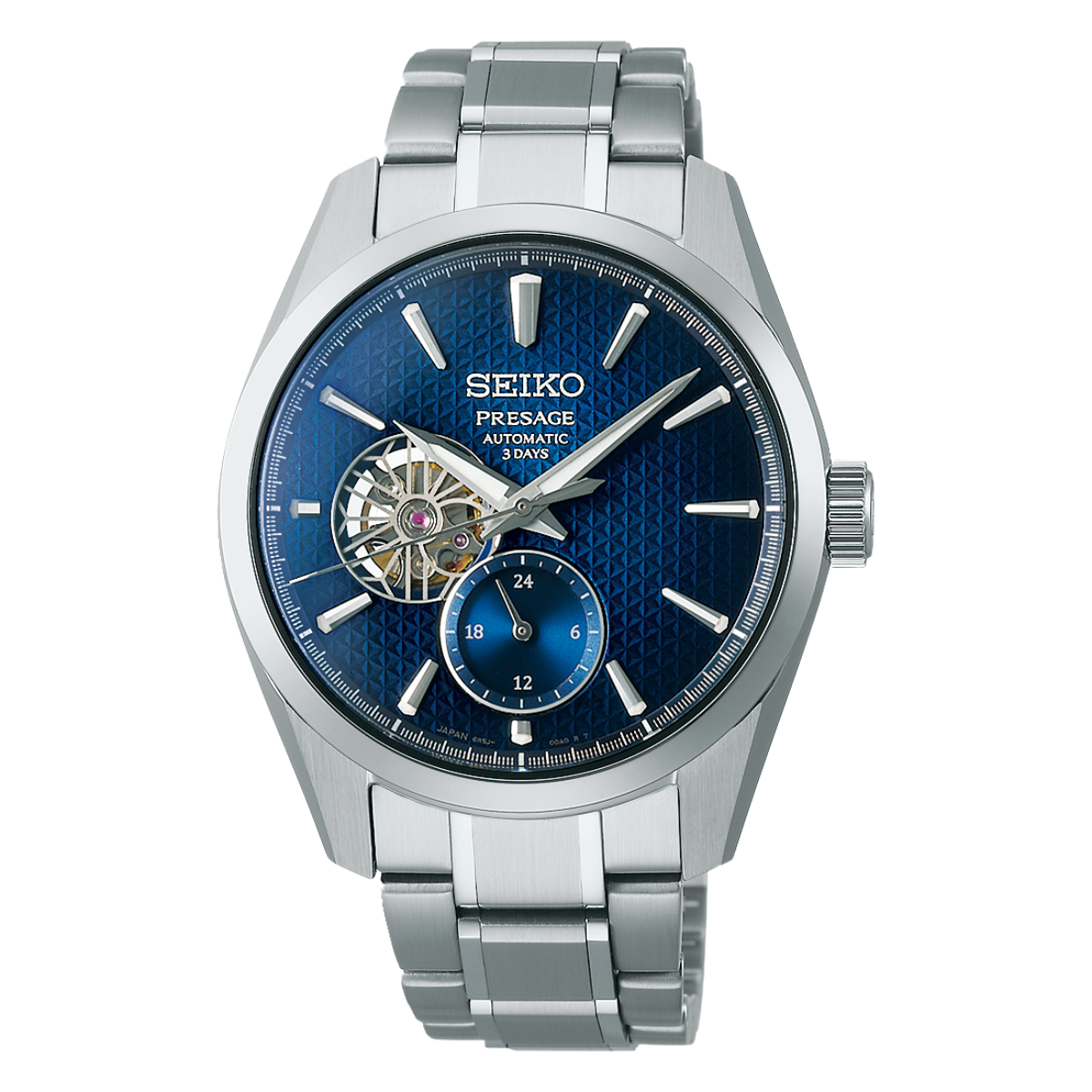 Seiko Presage Automatic SPB417J1 SPB417 Sharp Edged Blue Dial Mens Watch