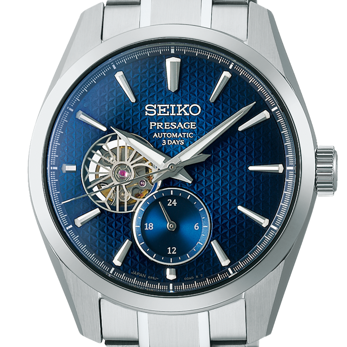 Seiko Presage Automatic SPB417J1 SPB417 Sharp Edged Blue Dial Mens Watch