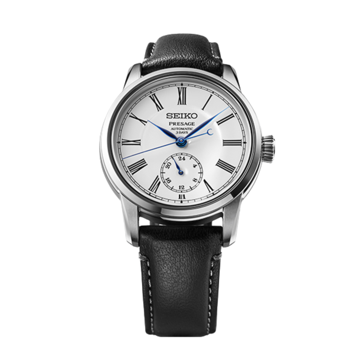 Seiko Presage Craftsmanship SPB495J1 SPB495 White Enamel Series Mens Casual Watch