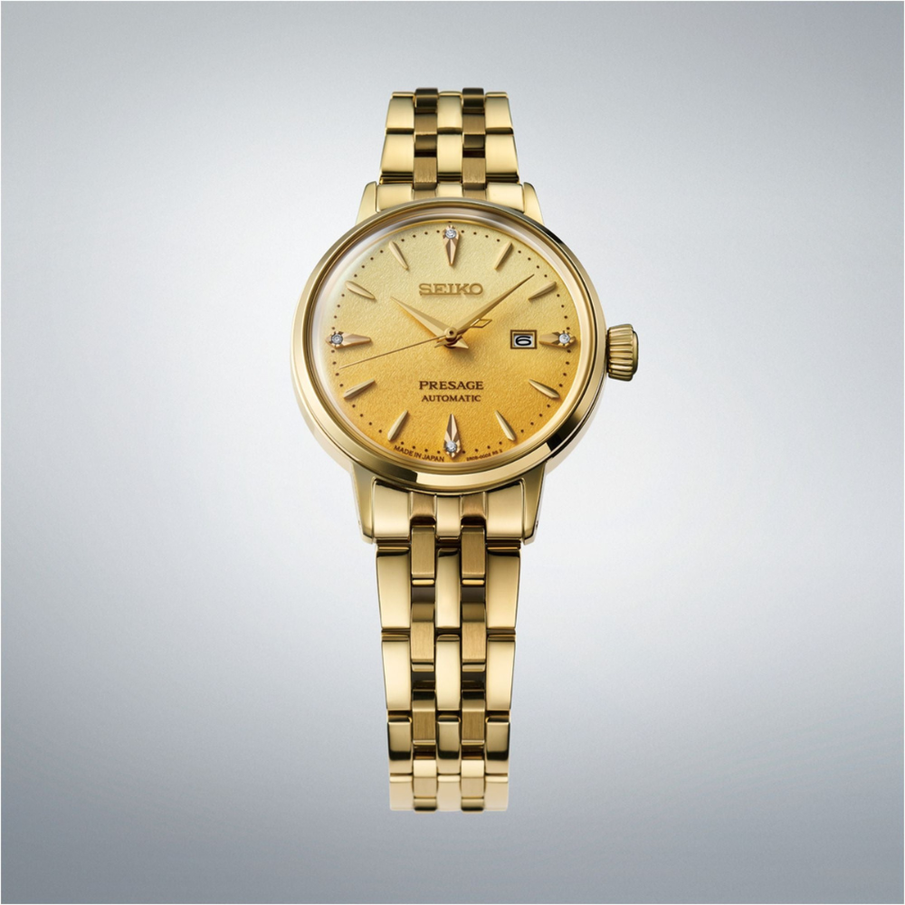 Seiko Presage Cocktail Time SRE018J1 | 'Eggnog' Automatic Women's Watch