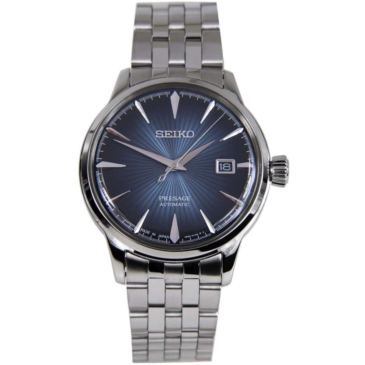 Seiko Presage Cocktail Time Automatic Blue Dial SRPB41J1 Men's Watch