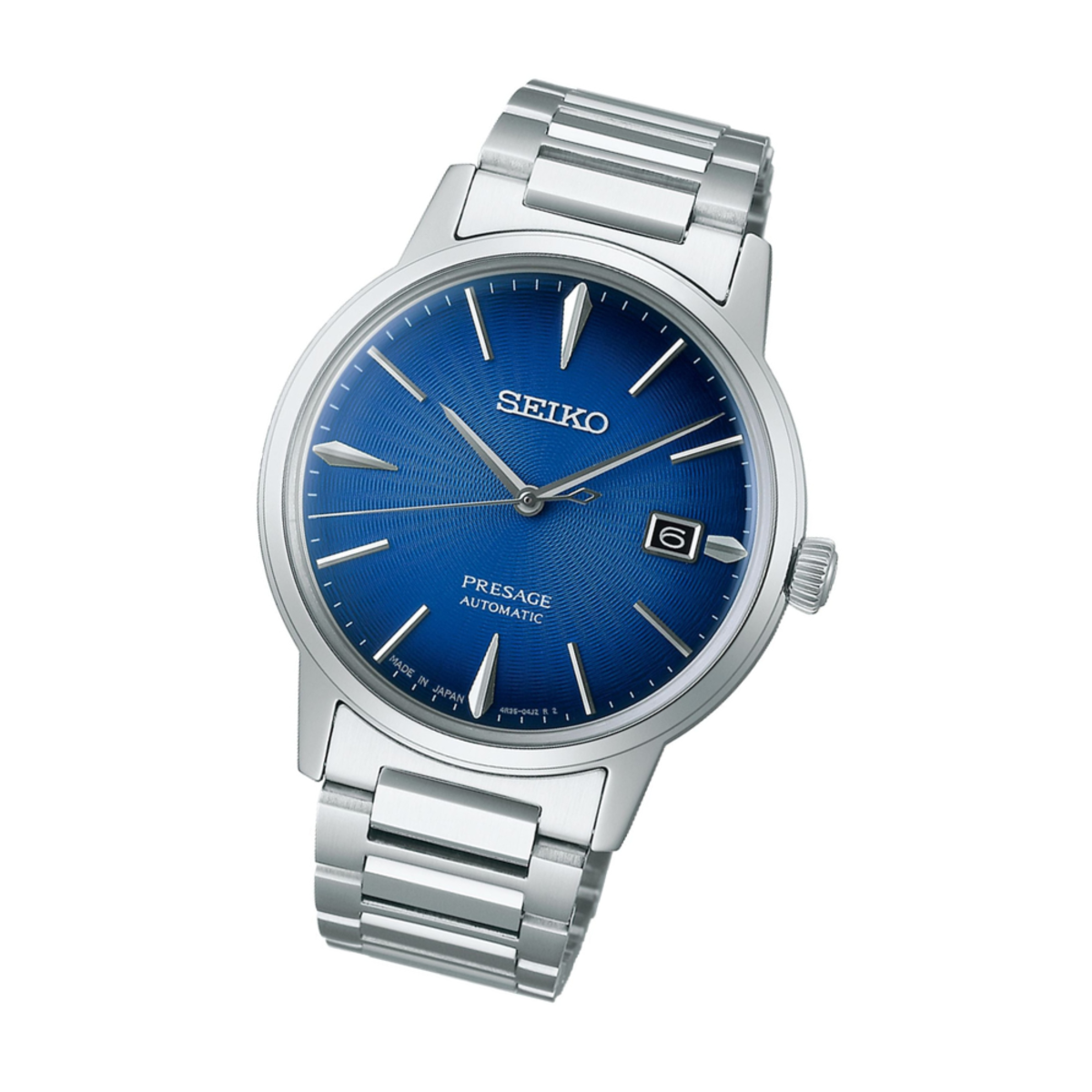 Seiko Presage Cocktail Time SRPJ13J1 "The Aviation" Blue Gradient Watch