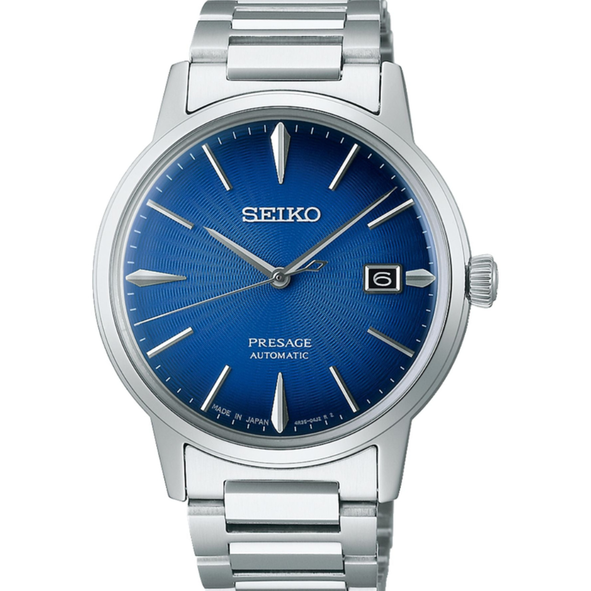Seiko Presage Cocktail Time SRPJ13J1 "The Aviation" Blue Gradient Watch