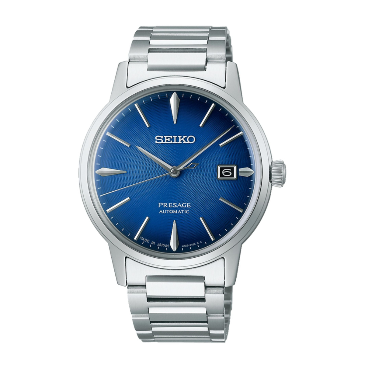 Seiko Presage Cocktail Time SRPJ13J1 "The Aviation" Blue Gradient Watch