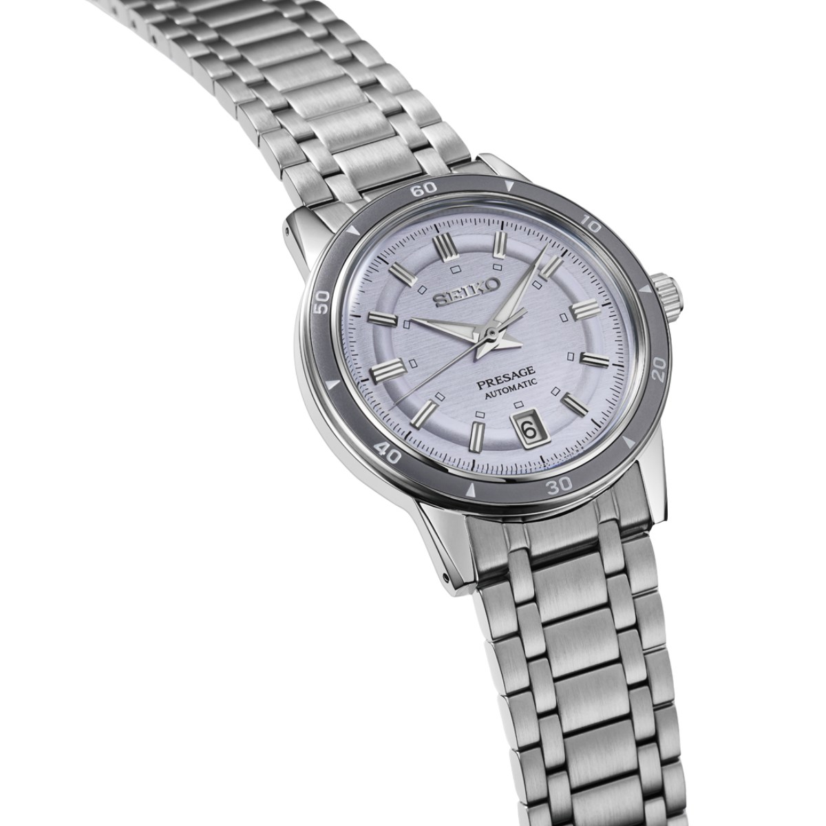 Seiko Presage Style 60's Silvery Violet Automatic SRPL73J1