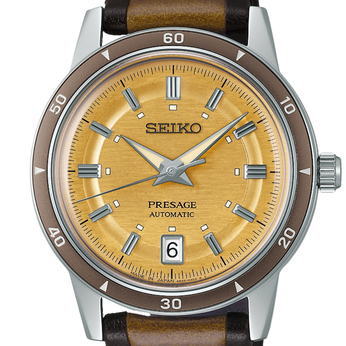 Seiko Presage Style 60's Golden Yellow Automatic SRPL75J1