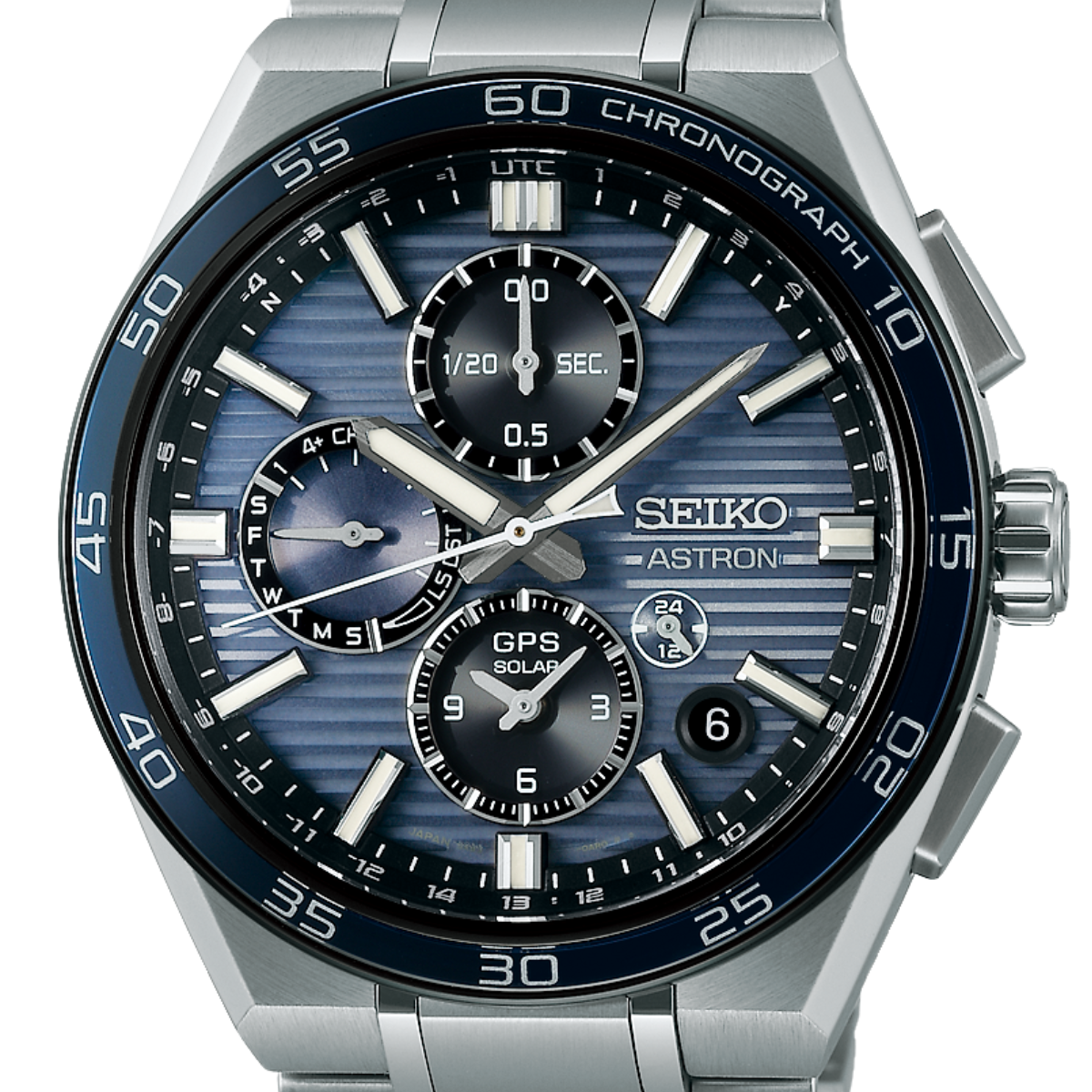 Seiko Astron GPS Solar SSH175J1 SSH175 Chronograph Dual Time Watch