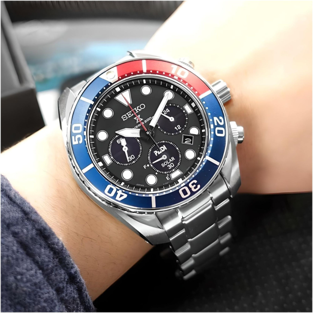 Seiko Prospex Solar Chronograph Padi Edition SSC795J1 Watch