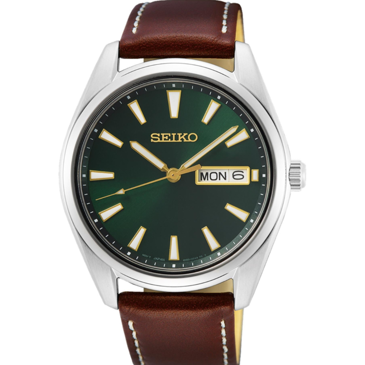 Seiko Conceptual Men’s Quartz Leather SUR449P1 Watch