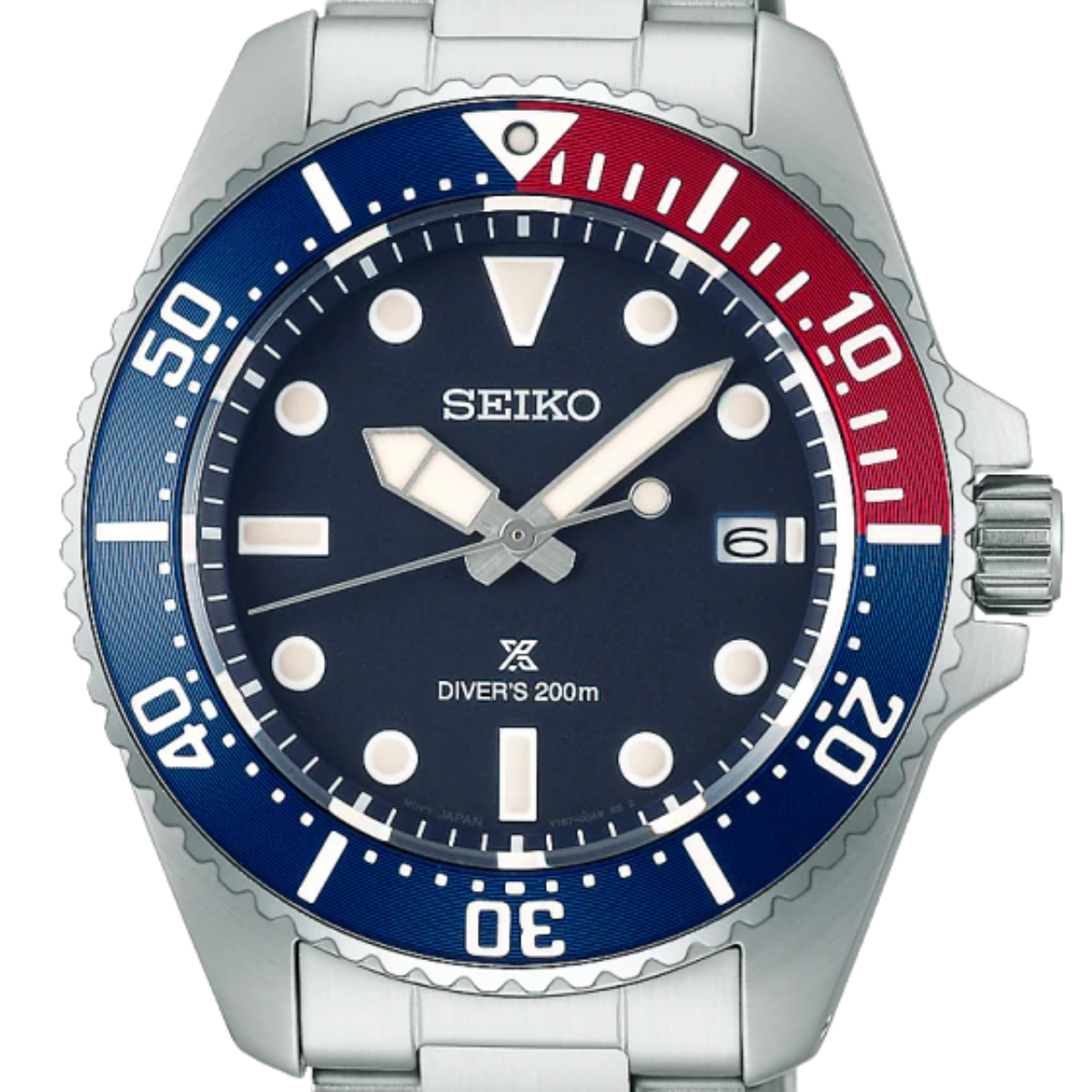 Seiko Prospex SNE595P1 SNE595 SNE595 Solar Powered Blue Dial Diving Mens Watch