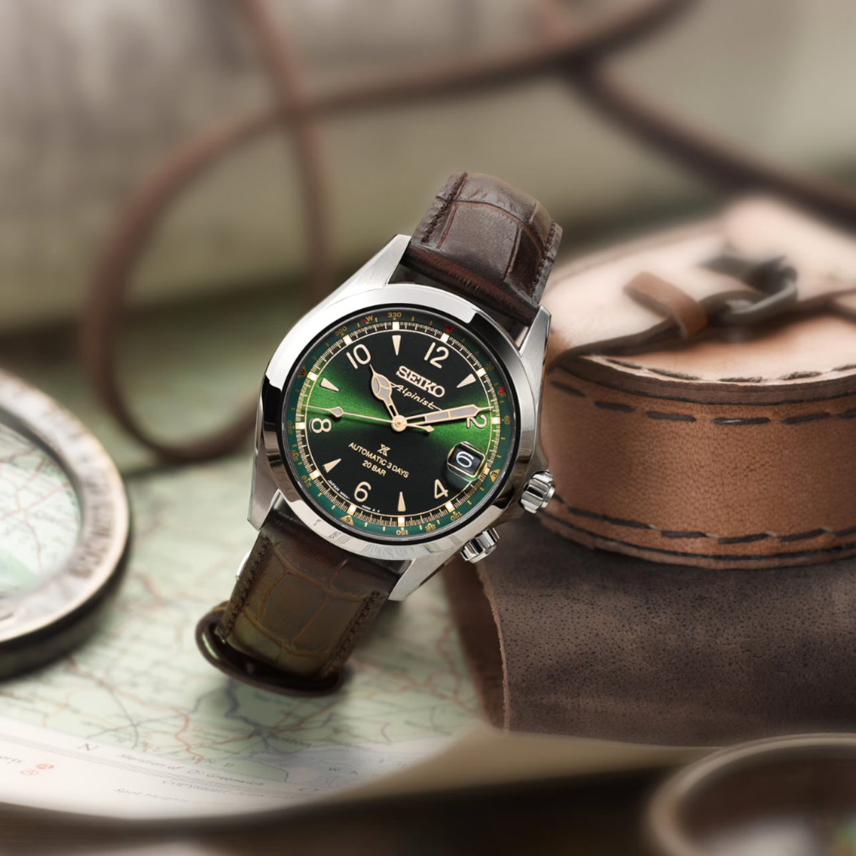 Seiko SPB507J1 Prospex Alpinist 'Classic Pine' Automatic Field Watch
