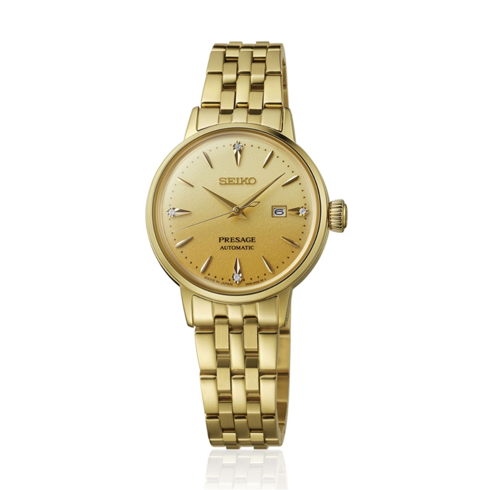 Seiko Presage Cocktail Time SRE018J1 | 'Eggnog' Automatic Women's Watch
