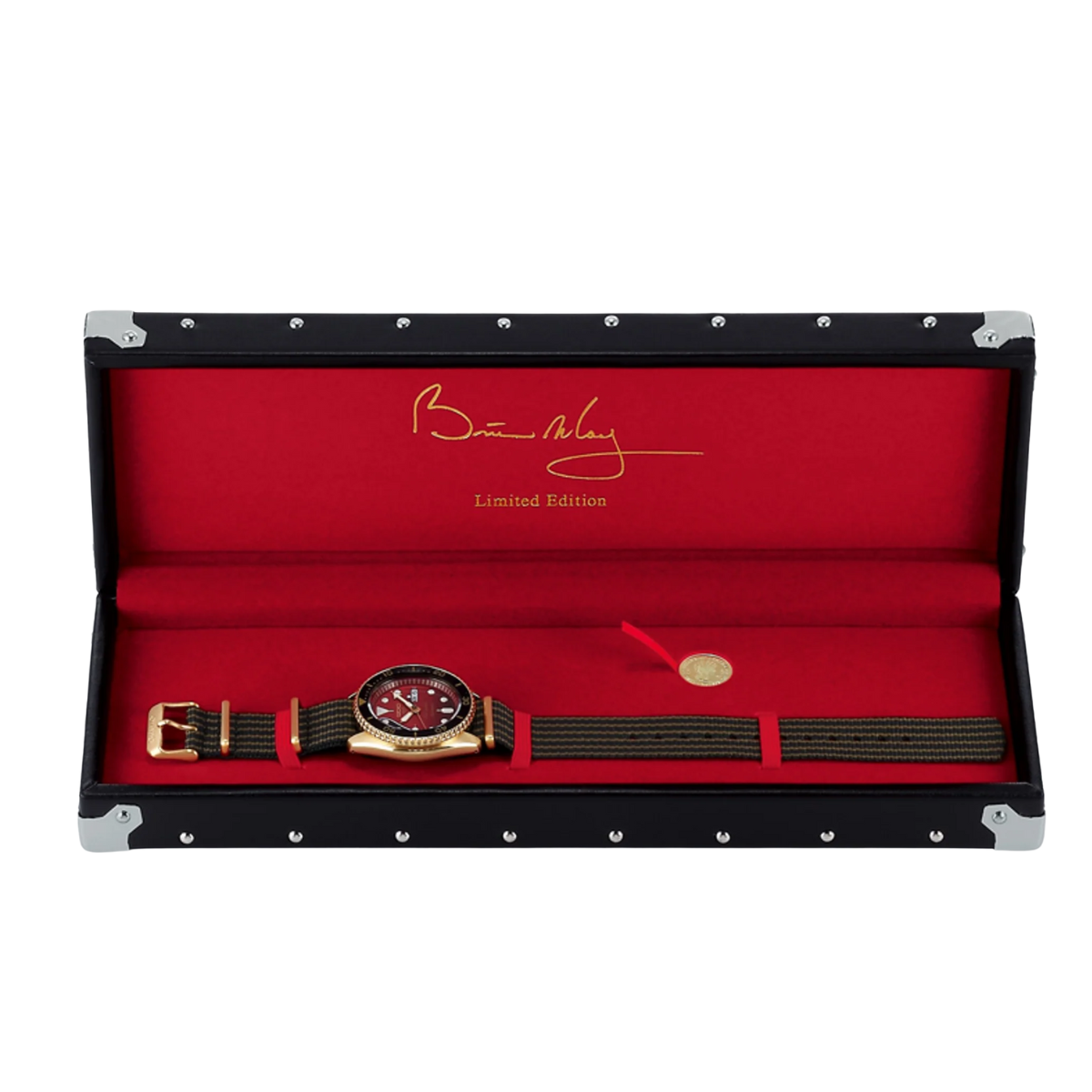 Seiko 5 Sports SRPH80K1 Brian May Limited Edition "Red Special II"