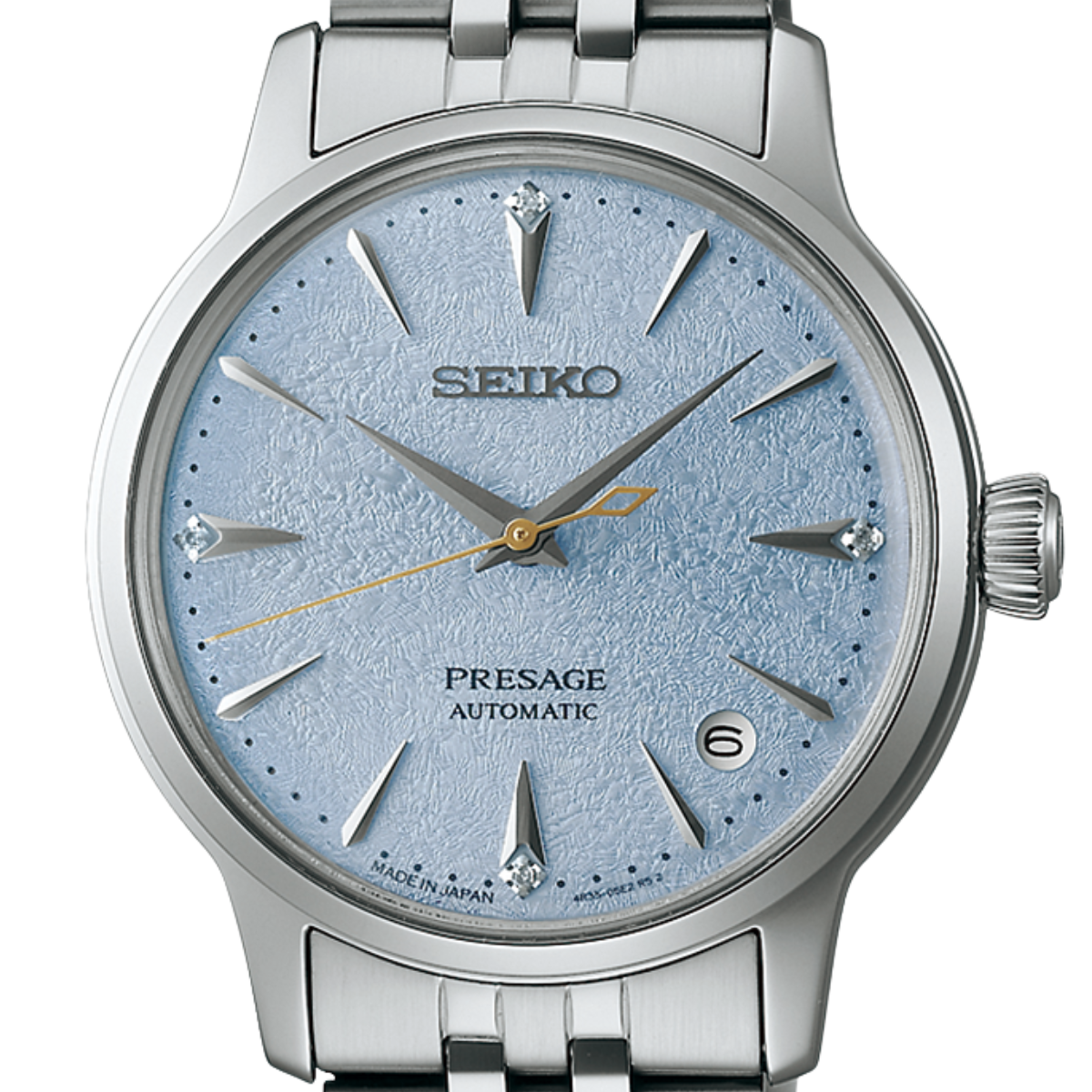 Seiko SRPL61J1 Presage Cocktail Time: Frozen Skydiving Automatic Diamond