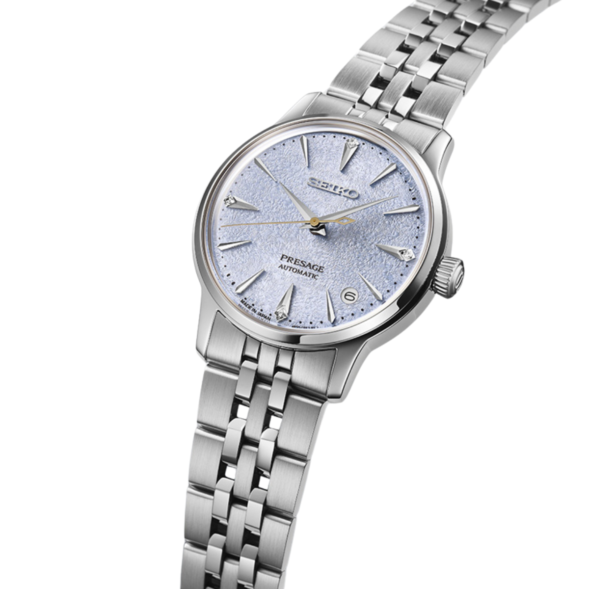 Seiko SRPL61J1 Presage Cocktail Time: Frozen Skydiving Automatic Diamond