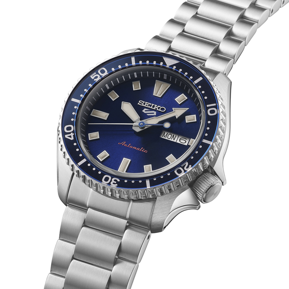 Seiko 5 Sports Automatic Blue Dial Steel SRPL83K1
