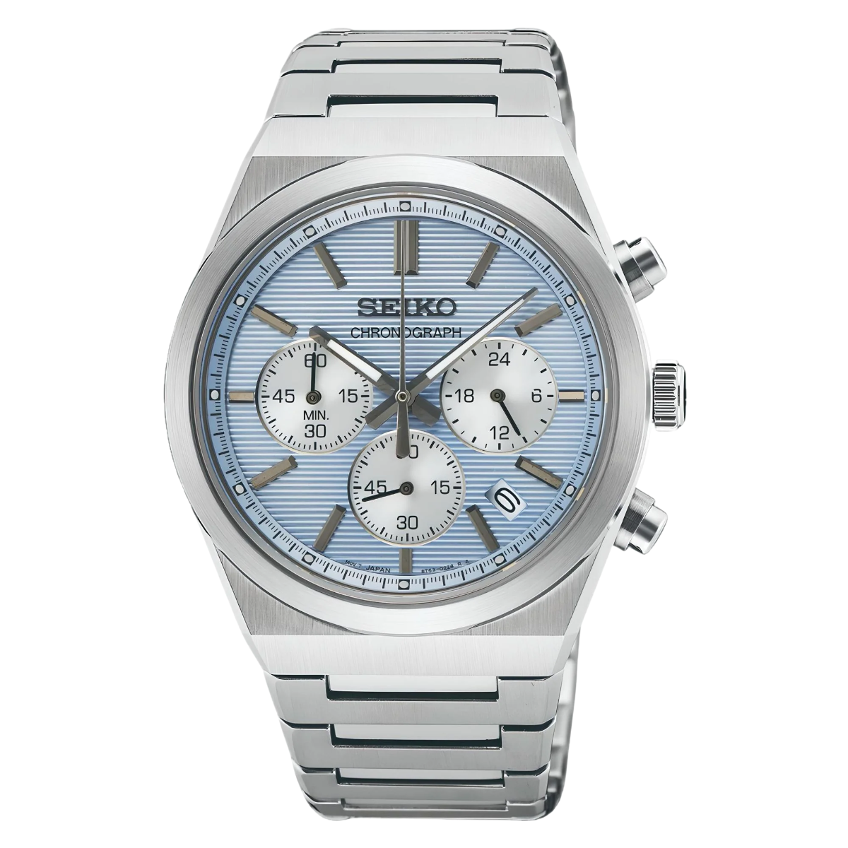 Seiko Conceptual Quartz Chronograph Light Blue SSB459P1