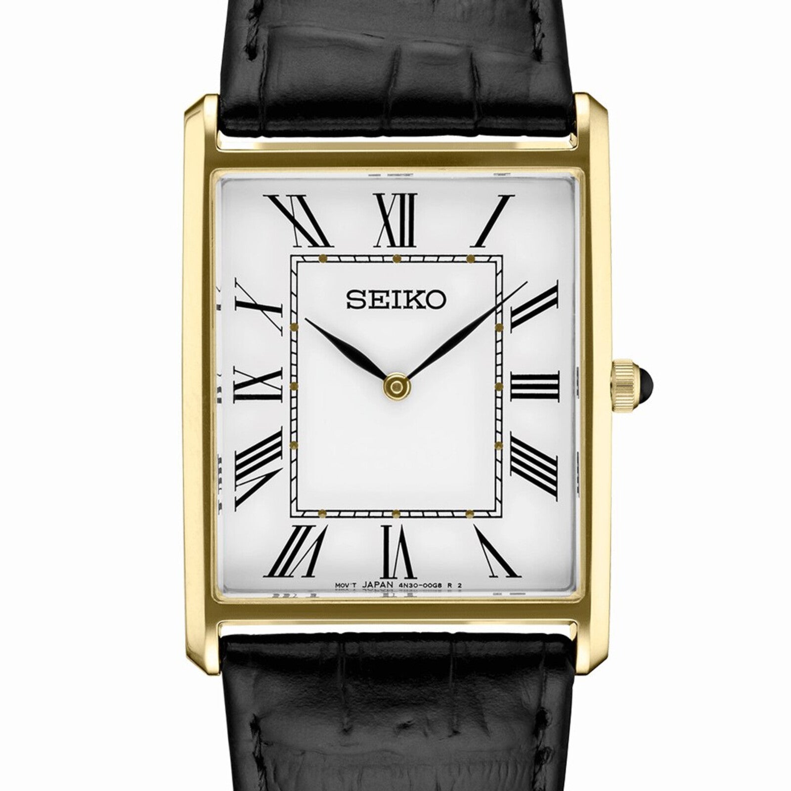 Seiko Essentials Quartz White Dial Men Watch SWR052 SWR052P SWR052P1