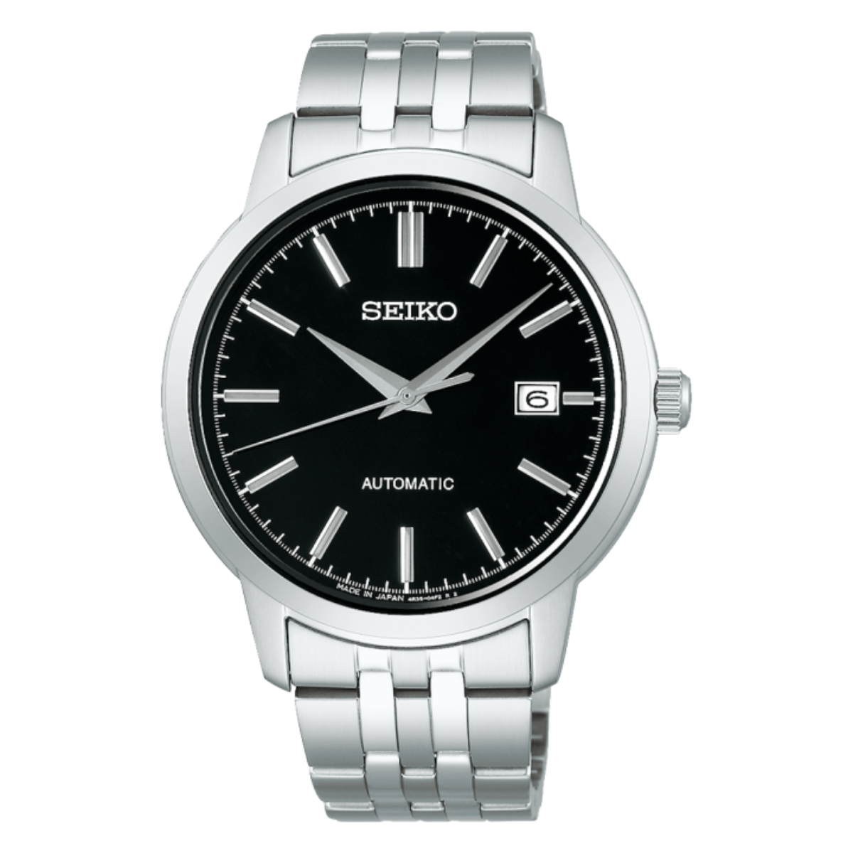 Seiko Selection Automatic Black Dial Men's Watch SCVE061