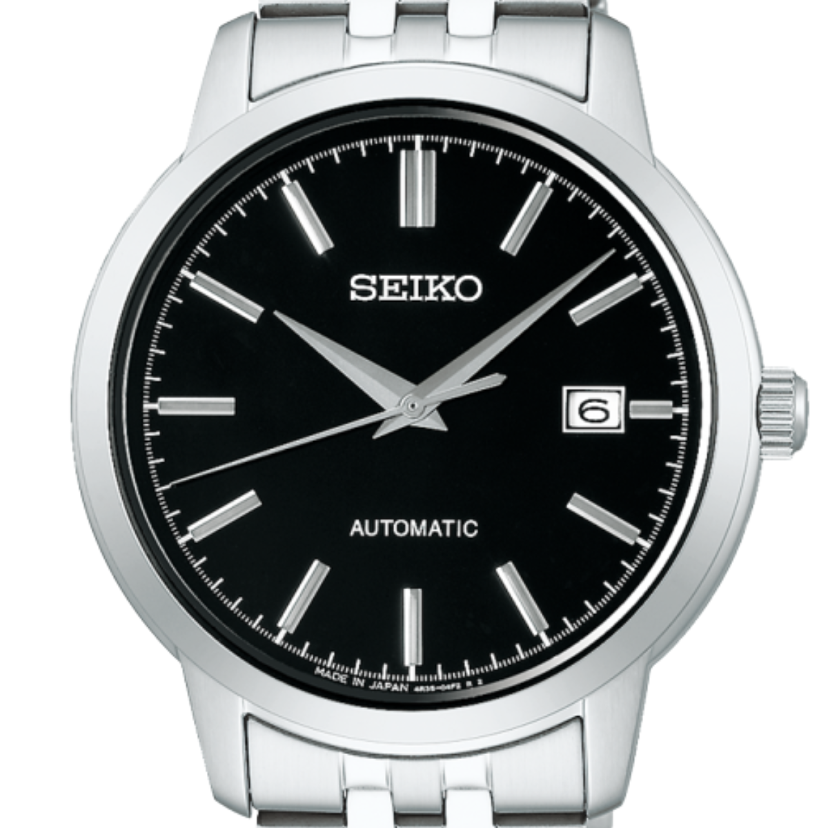 Seiko Selection Automatic Black Dial Men's Watch SCVE061