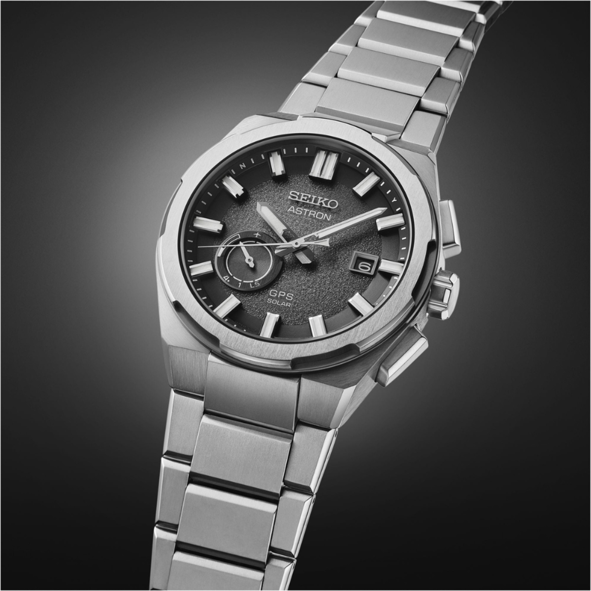 Seiko Astron GPS Solar Nexter Series Titanium Watch SSJ025J1