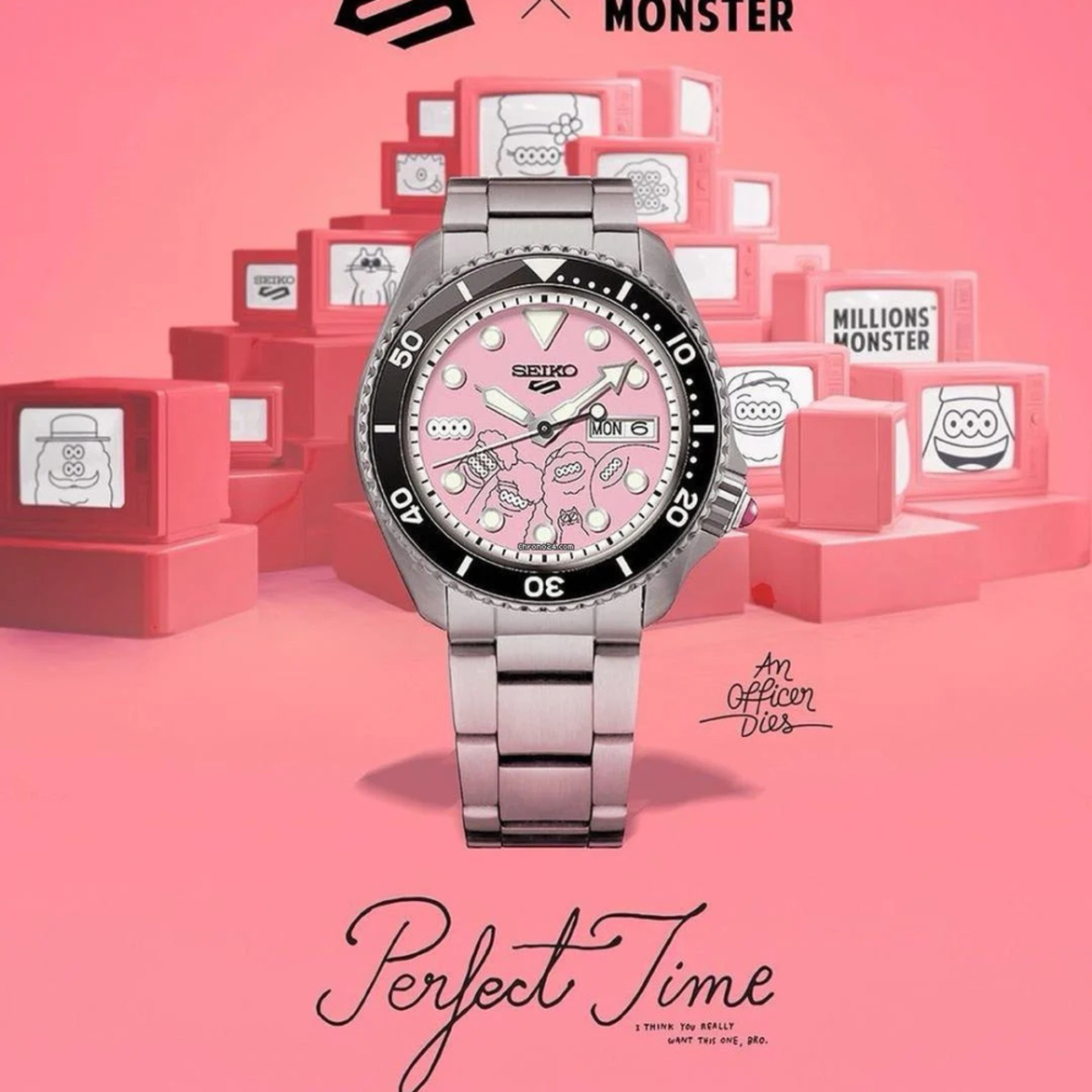 Seiko Monster SRPL69 'Morning Friendship' Thai LE Automatic Watch