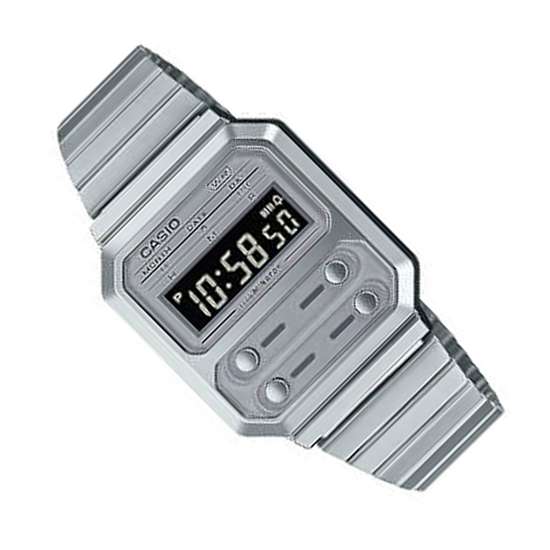 Casio Vintage A100WE-7B A100WE-7 A100WE Digital Unisex Watch
