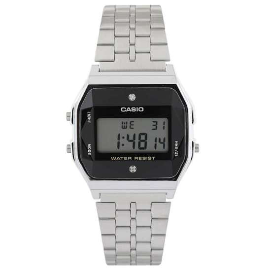 Casio Youth A159WAD-1D A159WAD Natural Diamond Retro Watch