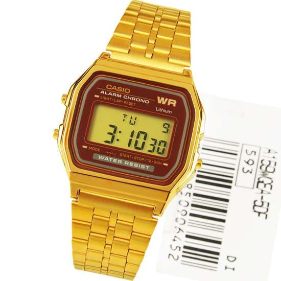 Casio Vintage Retro Digital Watch A159WGEA-5DF