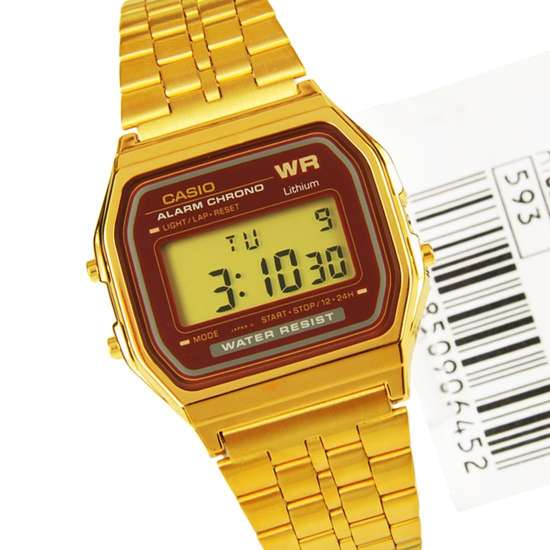 Casio Vintage Retro Digital Watch A159WGEA-5DF