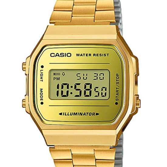 Casio Gold Retro Watch A168WEGM-9 A168WEGM-9DF