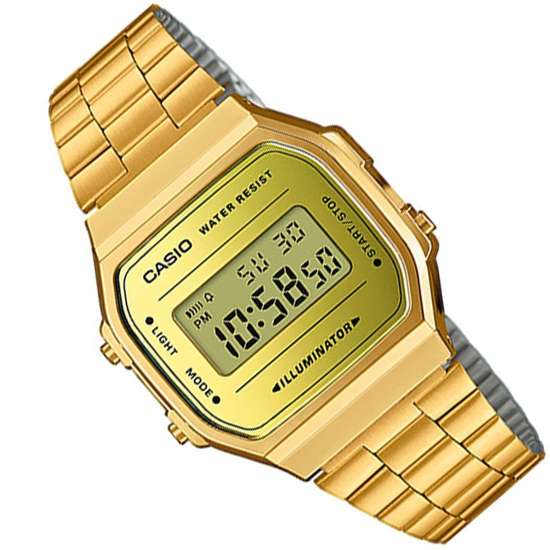 Casio Gold Retro Watch A168WEGM-9 A168WEGM-9DF