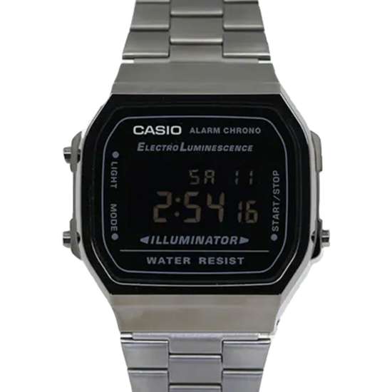 Casio Youth A168WGG-1B A168WGG Gray Ion Retro Watch