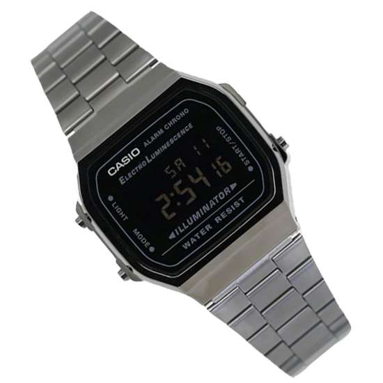 Casio Youth A168WGG-1B A168WGG Gray Ion Retro Watch