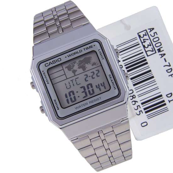 Casio World Time Digital Alarm Watch