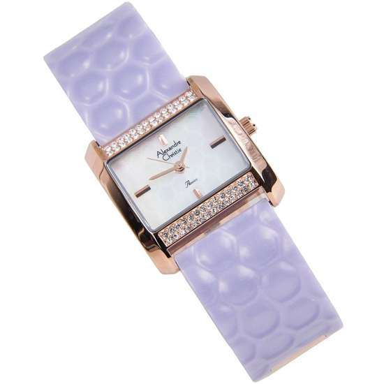 Alexandre Christie AC Purple Watch 2591LHBRGMSPU