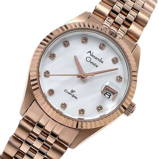 Alexandre Christie 5006LDBRGMS Female Classic Rose Gold Watch