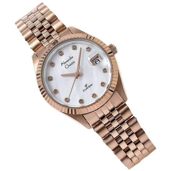 Alexandre Christie 5006LDBRGMS Female Classic Rose Gold Watch