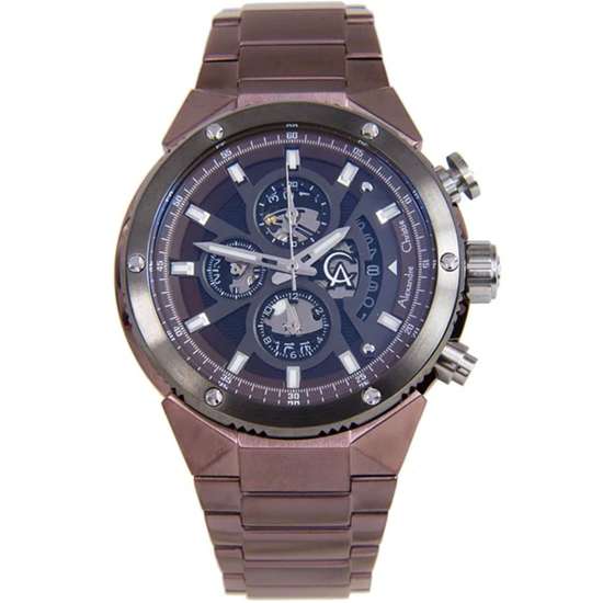 Alexandre Christie Skeleton Watch 6461MCBBNBO