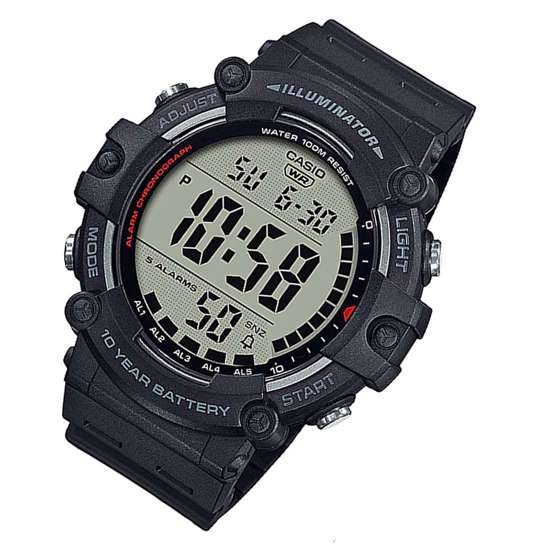 Casio Youth Illuminator Digital Watch MWC-100H AE-1500WH-1AV AE-1500WH-1A