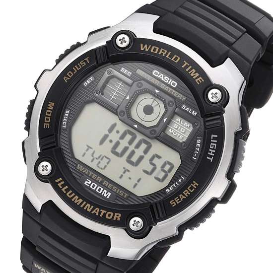 Casio World Time Sports Watch AE-2000W-9A AE2000W-9AV